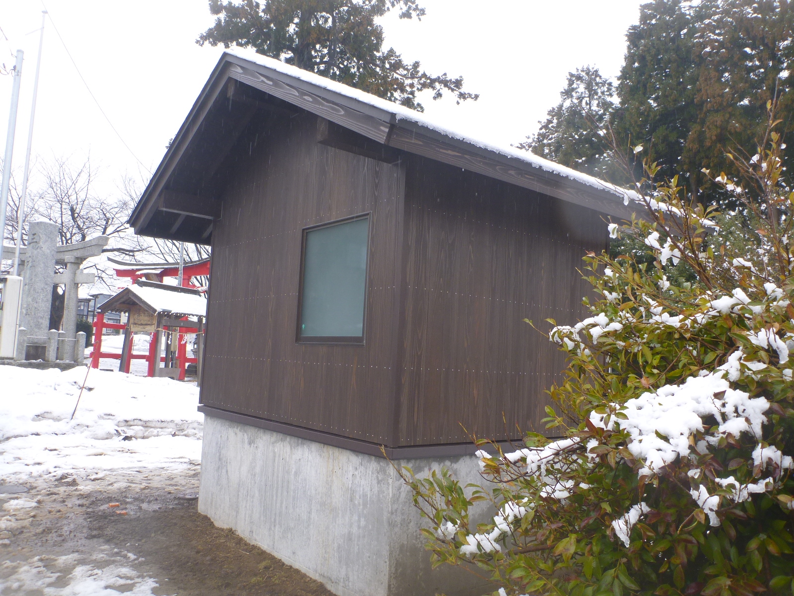 2025年３月　公共工事　長岡市関原町　トイレ新築工事