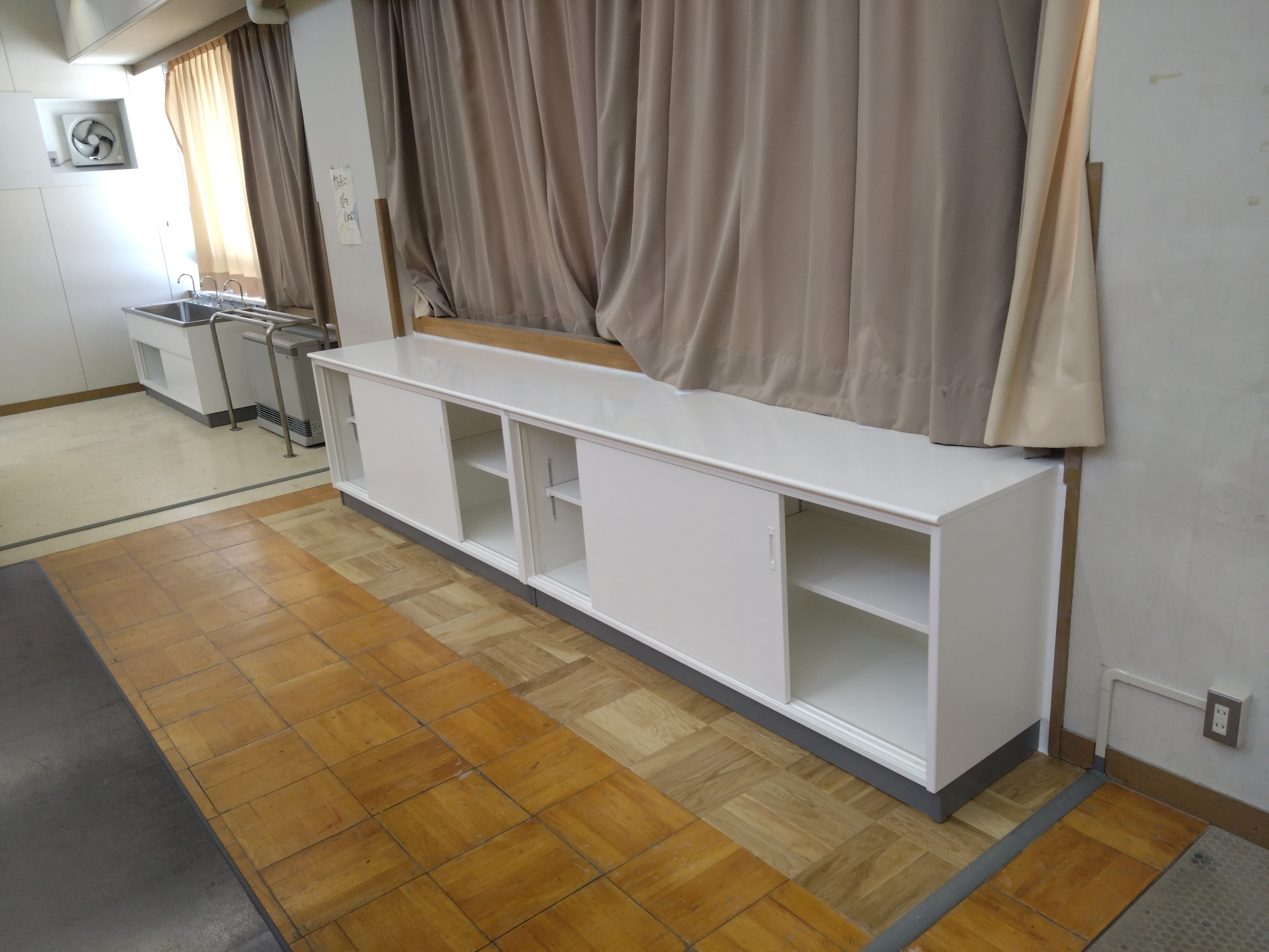 2026年3月　旭岡中学校理科室整備工事