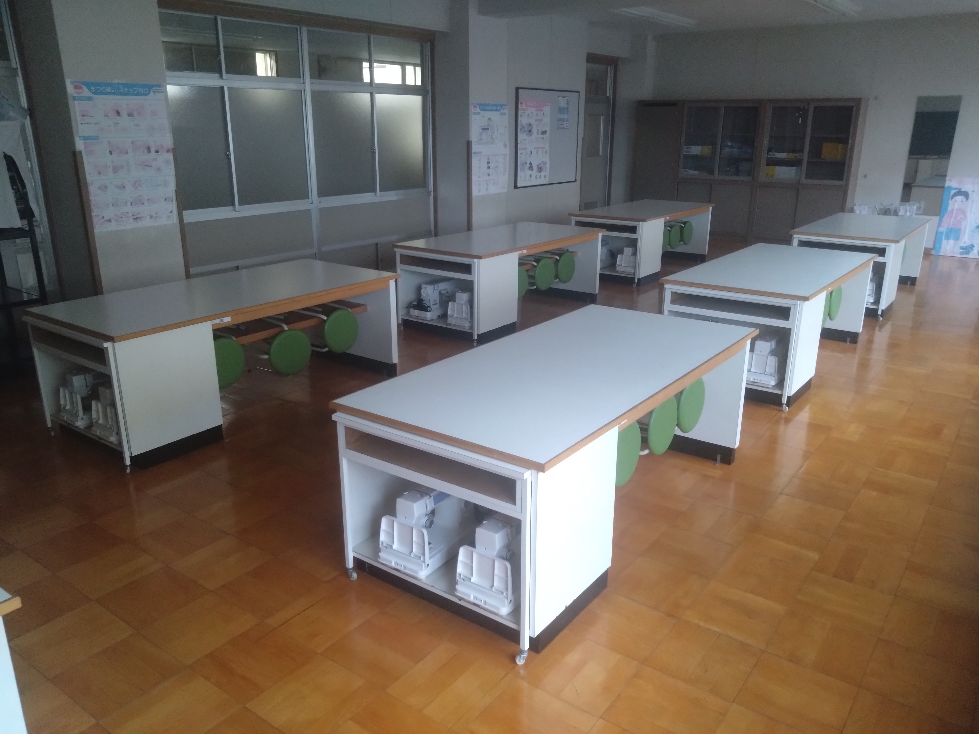 2026年3月　旭岡中学校理科室整備工事